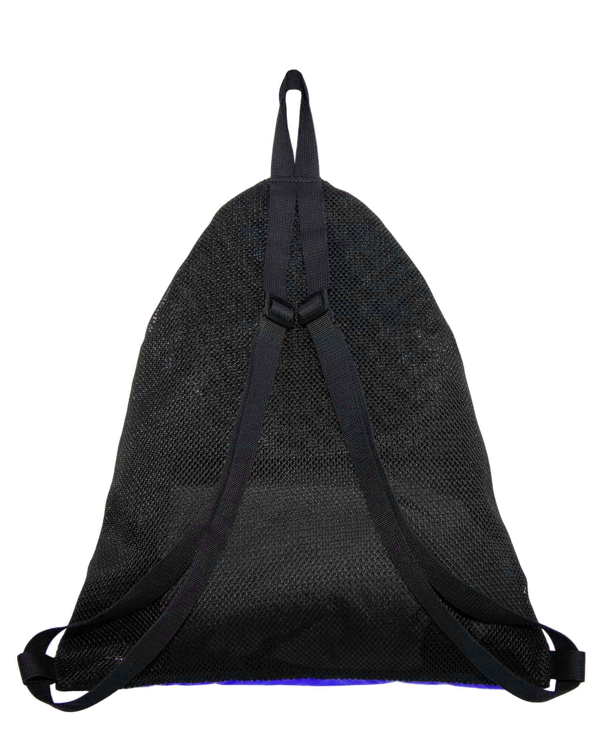 Рюкзак-мішок Surikat Mesh колір: чорний з яскраво-синім 2 Рюкзак-мішок Surikat Mesh колір: чорний з яскраво-синім