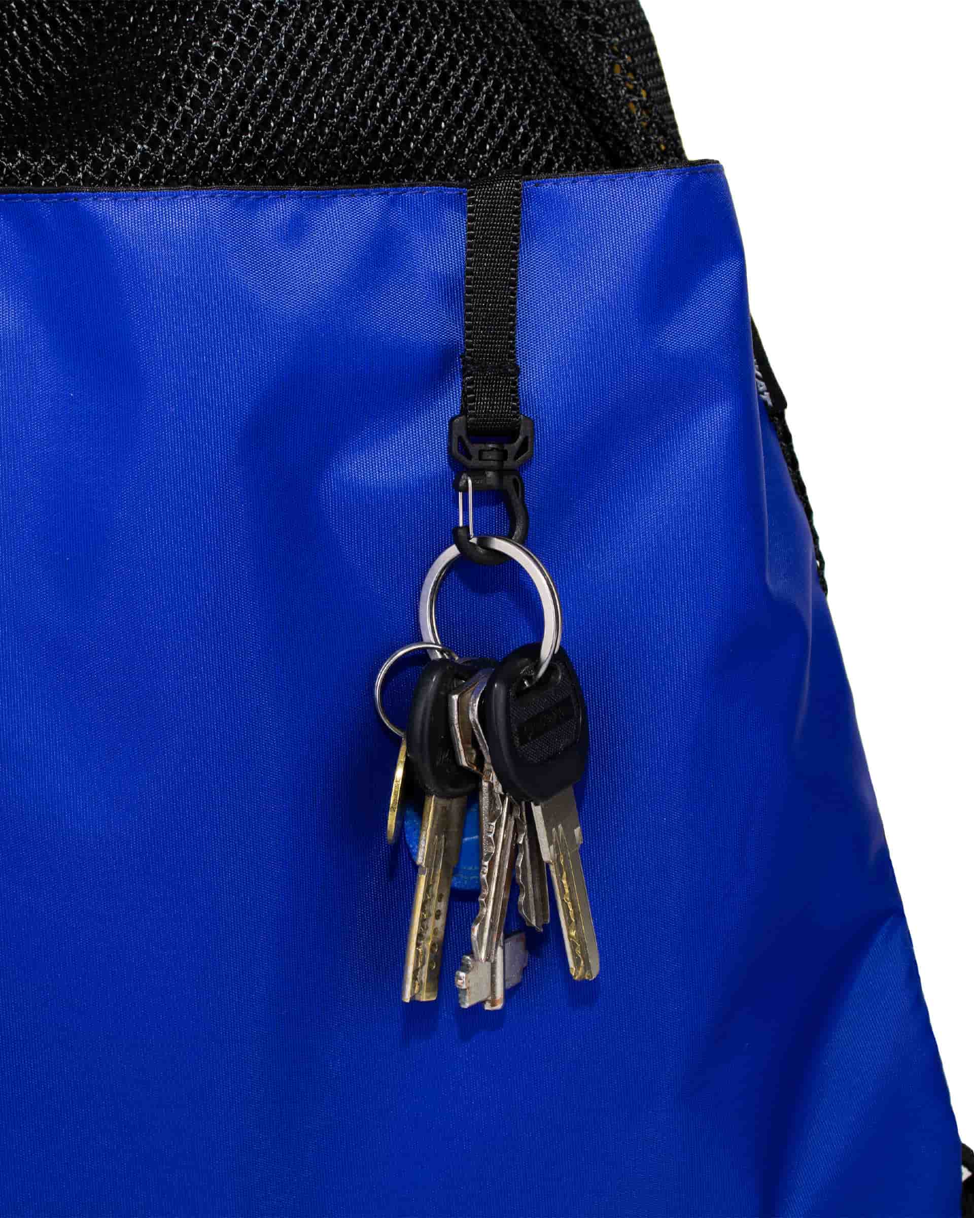 Рюкзак-мішок Surikat Mesh колір: чорний з яскраво-синім 3 Рюкзак-мішок Surikat Mesh колір: чорний з яскраво-синім