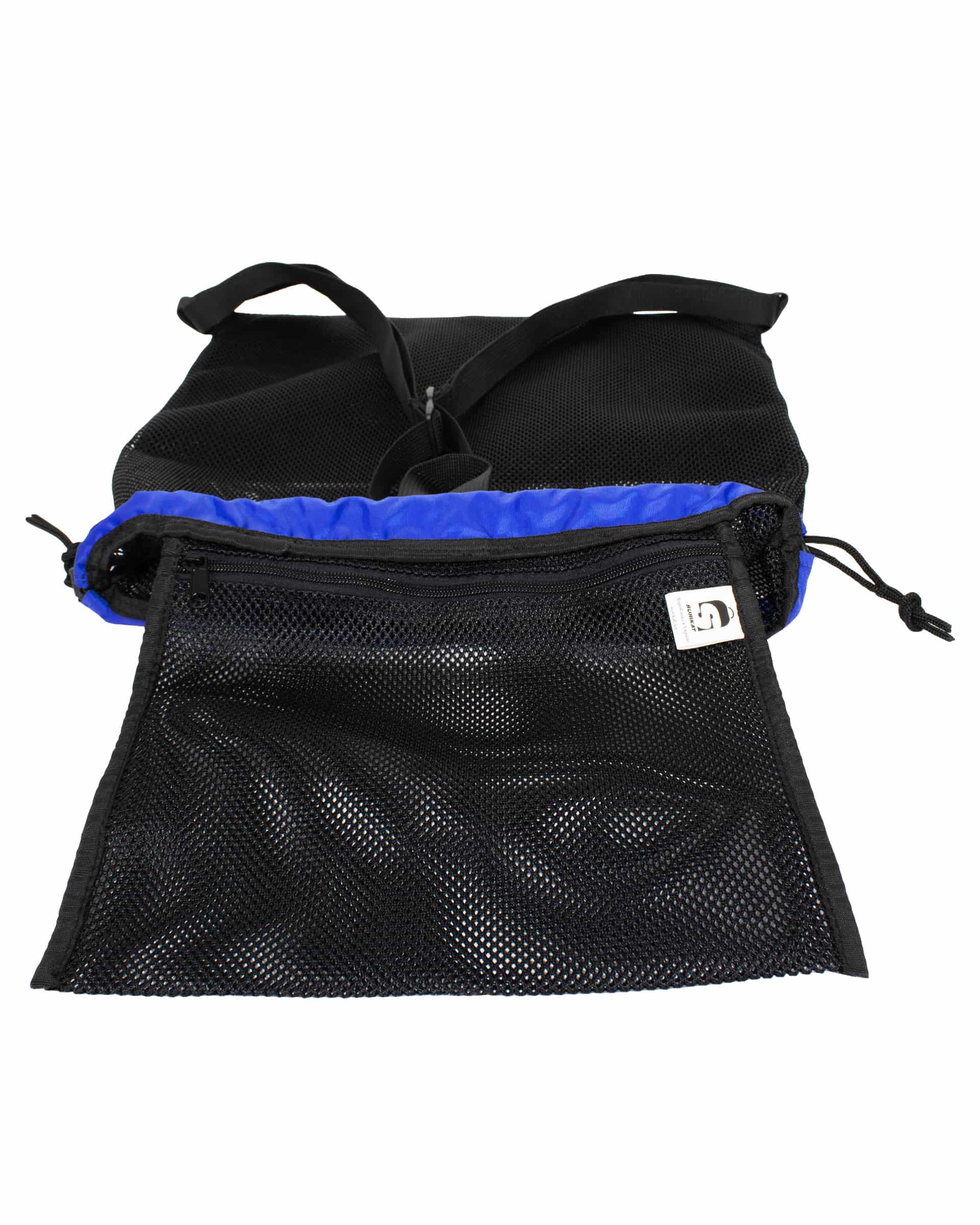 Рюкзак-мішок Surikat Mesh колір: чорний з яскраво-синім 4 Рюкзак-мішок Surikat Mesh колір: чорний з яскраво-синім