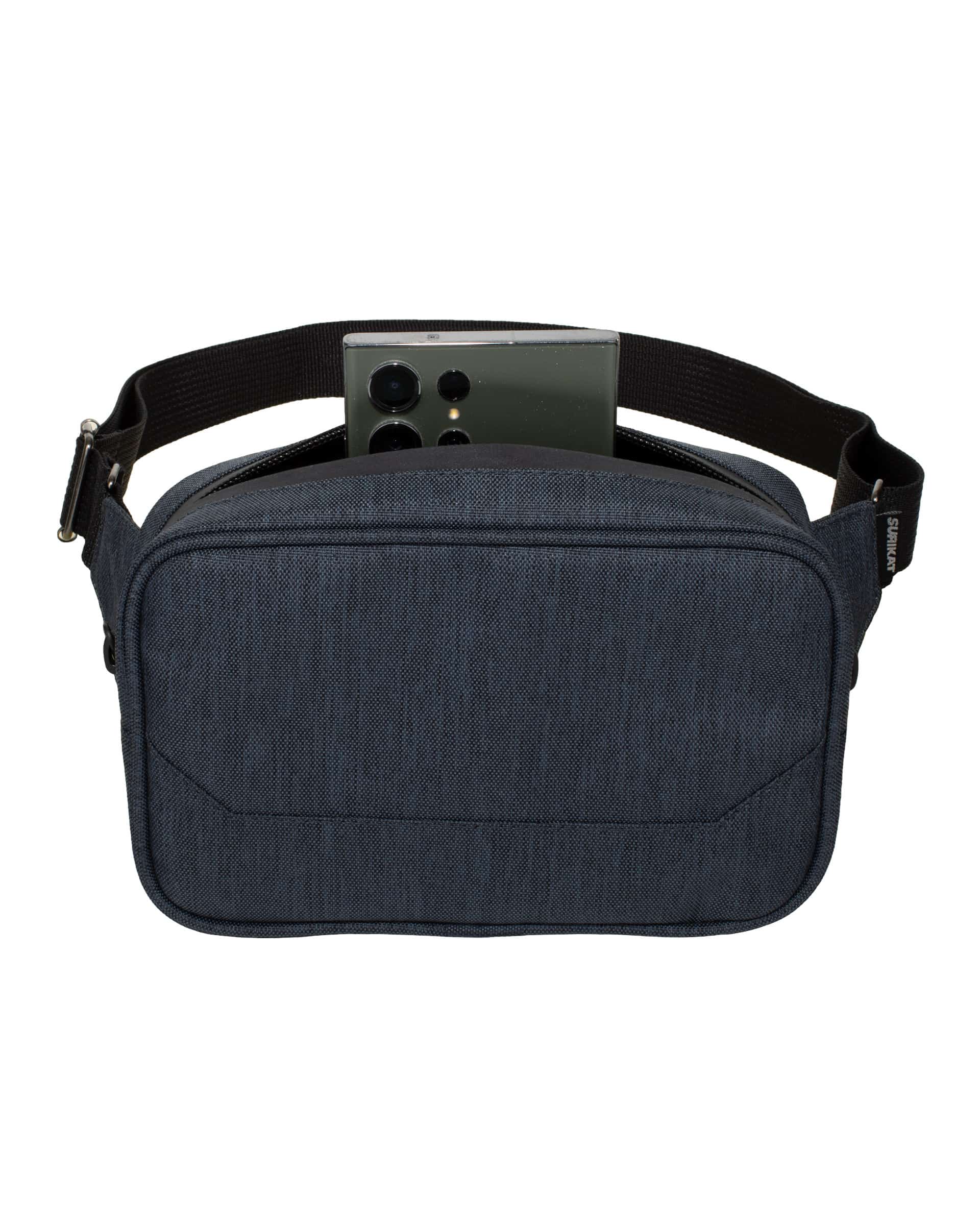 Поясна сумка Surikat модель: Brik колір: графітовий меланж 2 Поясна сумка Surikat модель: Brik колір: графітовий меланж