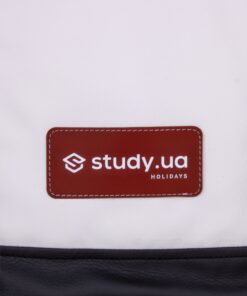 Рюкзак ролтоп модель: Gravity колір: червоний з білим Замовник: STUDY.UA
