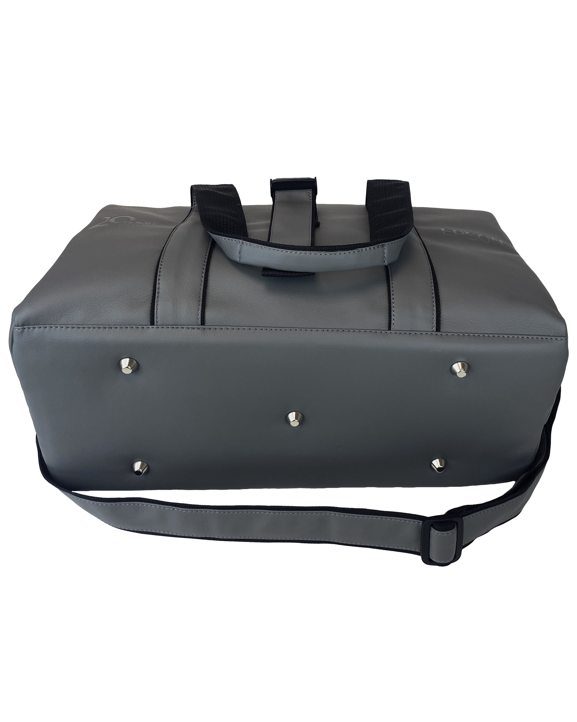 Сумка саквояж з еко-шкіри Колір: сірий Замовник: EPSON