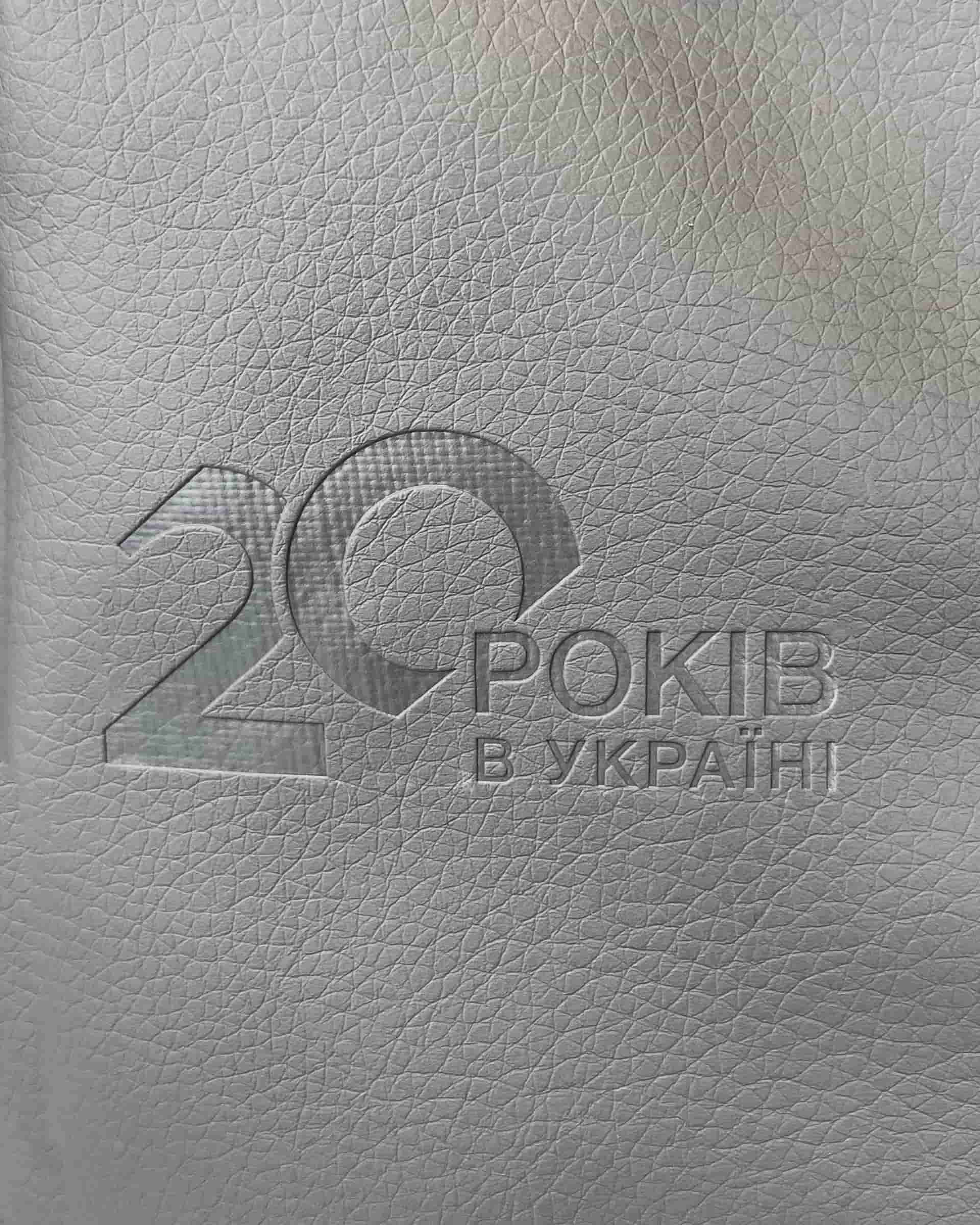 Сумка саквояж з еко-шкіри Колір: сірий Замовник: EPSON