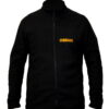 Флісова кофта чоловіча Full Zip колір: чорний Замовник: OSRAM