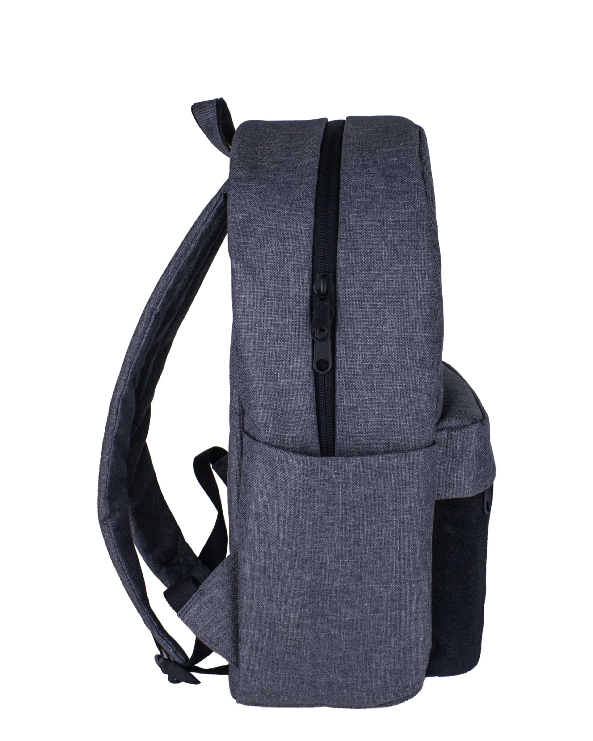 Рюкзак міський модель: Zephyr Velcro колір: сірий меланж 2 Рюкзак міський модель: Zephyr Velcro колір: сірий меланж