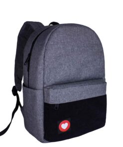 Рюкзак міський модель: Zephyr Velcro колір: сірий меланж 7 Рюкзак міський модель: Zephyr Velcro колір: сірий меланж