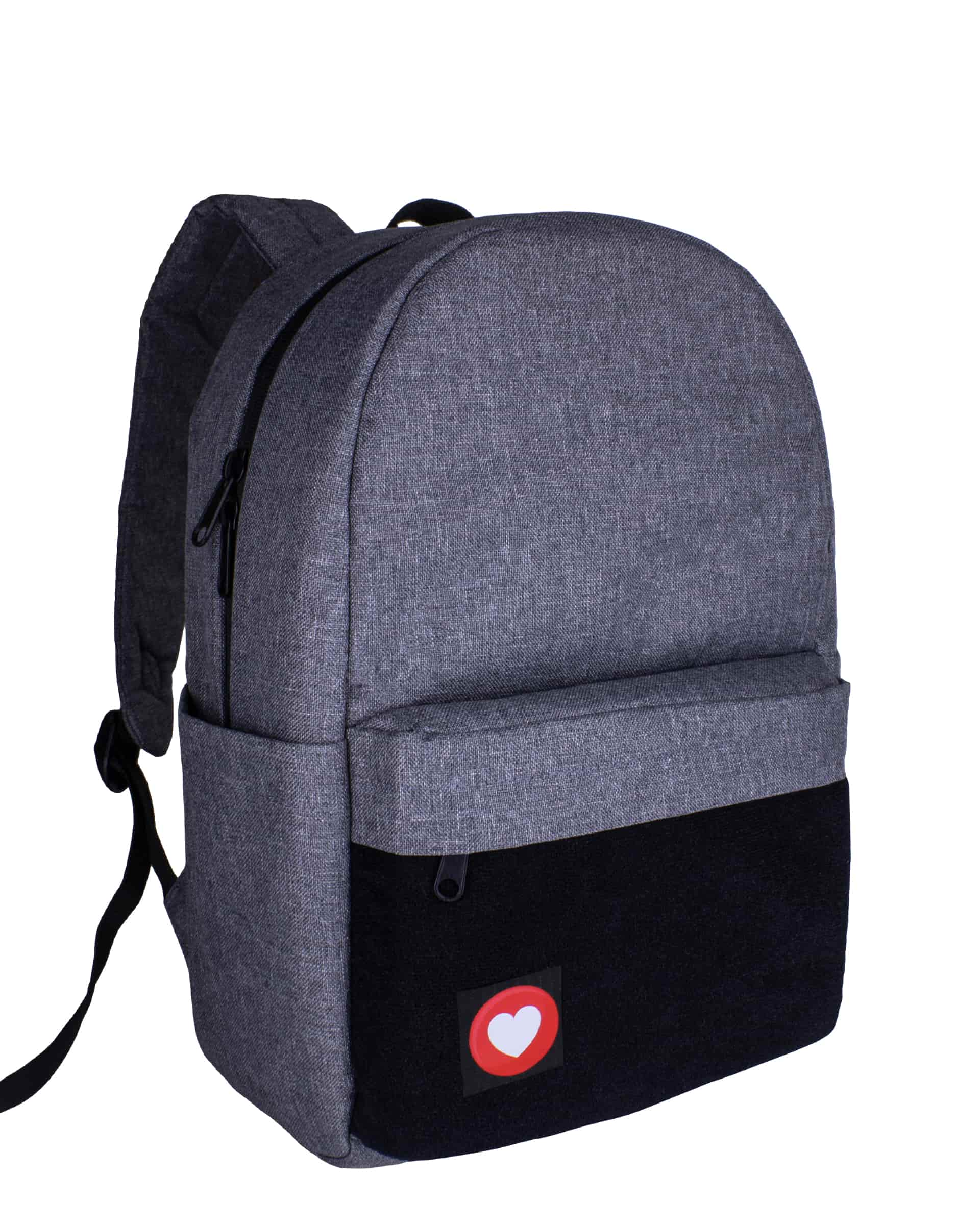 Рюкзак міський модель: Zephyr Velcro колір: сірий меланж 4 Рюкзак міський модель: Zephyr Velcro колір: сірий меланж