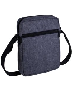 Сумка на плече модель: Rock Velcro колір: сірий меланж