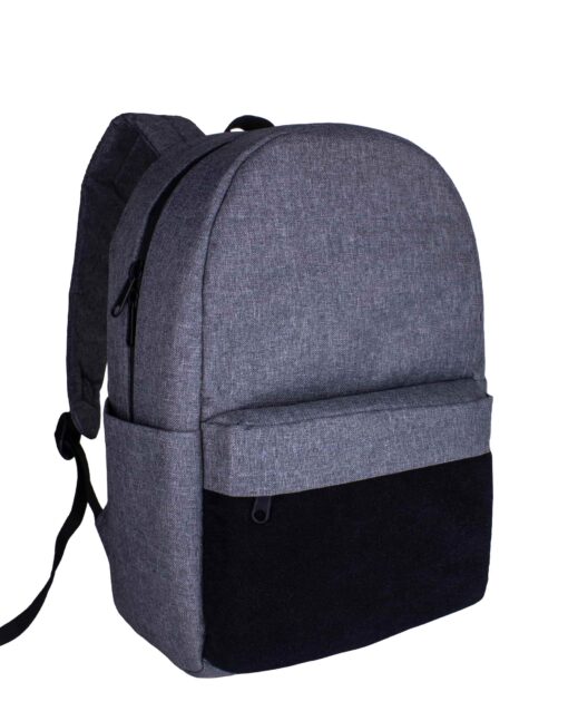 Рюкзак міський модель: Zephyr Velcro колір: сірий меланж