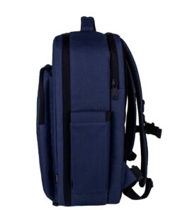 Дорожній рюкзак для ручної поклажі модель: Aero колір: темно-синій 12 Дорожній рюкзак для ручної поклажі модель: Aero колір: темно-синій